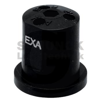 Flüssigdüngerdüse 3-Loch EXA Schwarz